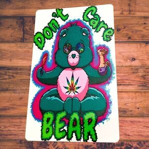 Don’t Care Bear Handmade Magnet